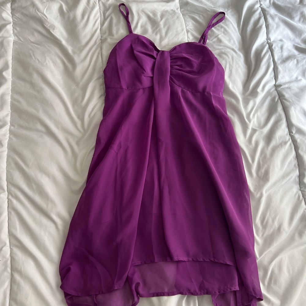 NWT SHEIN Privé Solid Ruched Bust Cami Dress Size S(4)